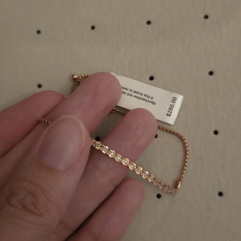 Elegant Rose Gold Bracelet